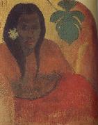 Paul Gauguin Tahitian woman Spain oil painting artist